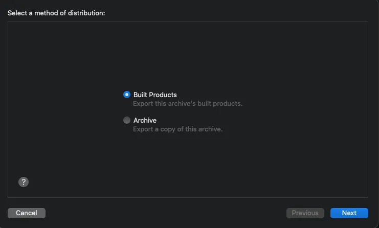 distribute method